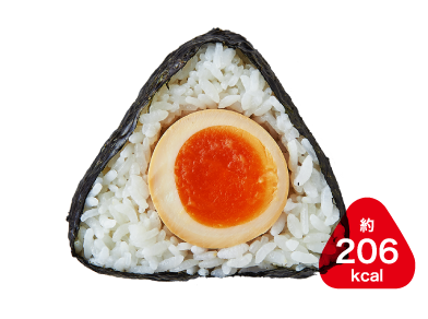 煮卵おにぎり