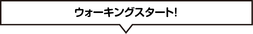ウォーキングスタート！